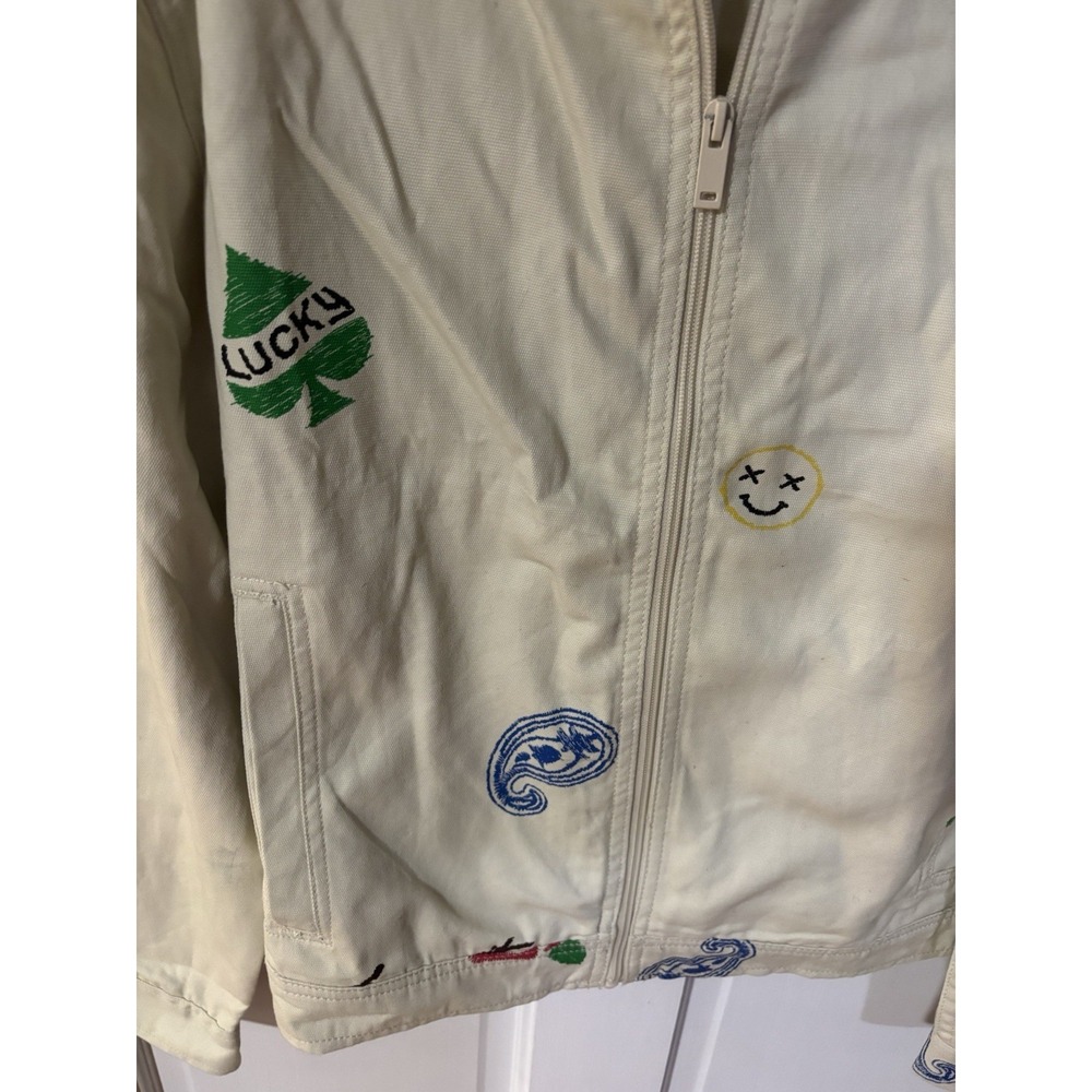Fresh Prints Of Belair Men's Zip‎ Up Small - Picture 4 of 7